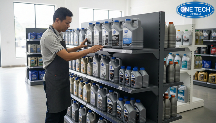 Bảng so sánh tiêu chí giao hàng lắp đặt bảo hành khi mua kệ dầu nhớt