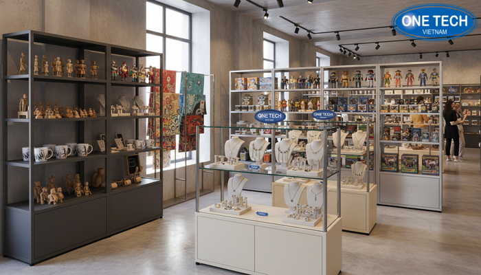 So sánh mẫu kệ trưng bày quà tặng lưu niệm và báo giá Minh họa so sánh mẫu kệ, cấu hình và báo giá theo cùng tiêu chí kỹ thuật