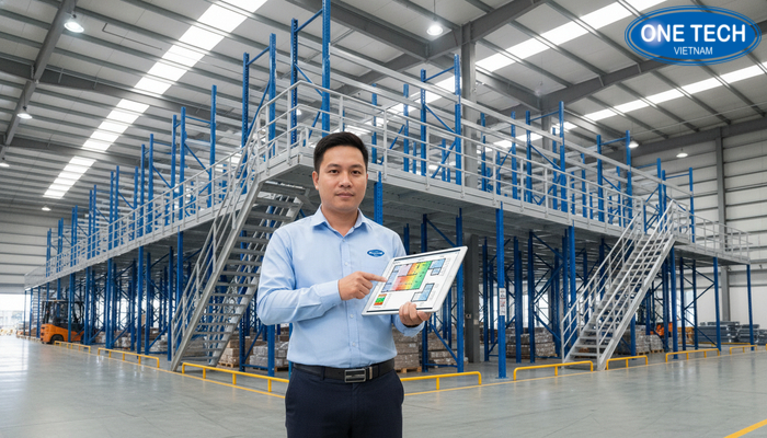 Bảng giá minh họa kệ sàn Mezzanine tại Thanh Hóa theo diện tích và cấu hình