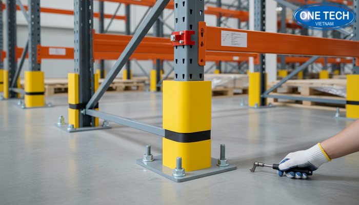 Bảo trì kệ selective Quy trình kiểm tra và bảo trì kệ selective định kỳ trong kho