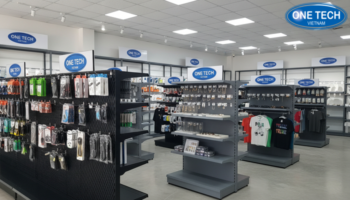 Showroom trưng bày kệ móc treo phụ kiện tại Kệ siêu thị Thanh Hóa