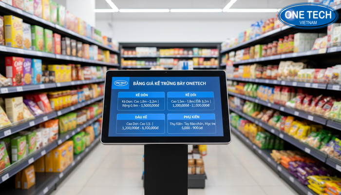 Bảng giá kệ trưng bày hàng tạp hóa Bảng giá tham khảo kệ trưng bày hàng tạp hóa tại Thanh Hóa