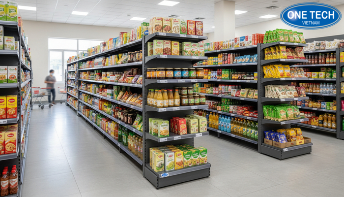 Mẫu kệ tạp hóa mới nhất Mẫu kệ tạp hóa mới nhất với thiết kế hiện đại tại Thanh Hóa