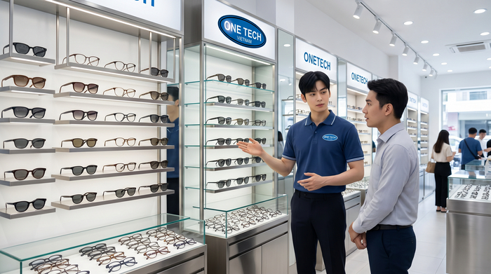 Câu hỏi thường gặp khi chọn mua kệ trưng bày kính mắt